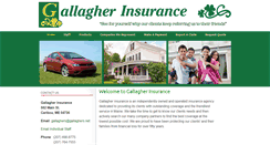 Desktop Screenshot of gallagherinsurance.net