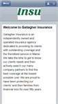 Mobile Screenshot of gallagherinsurance.net